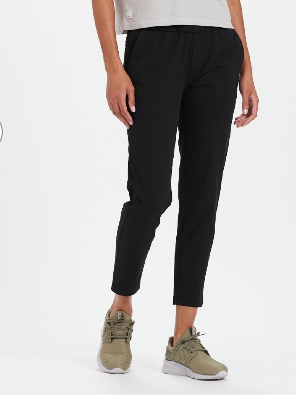 Vuori Miles Ankle Pants in Black